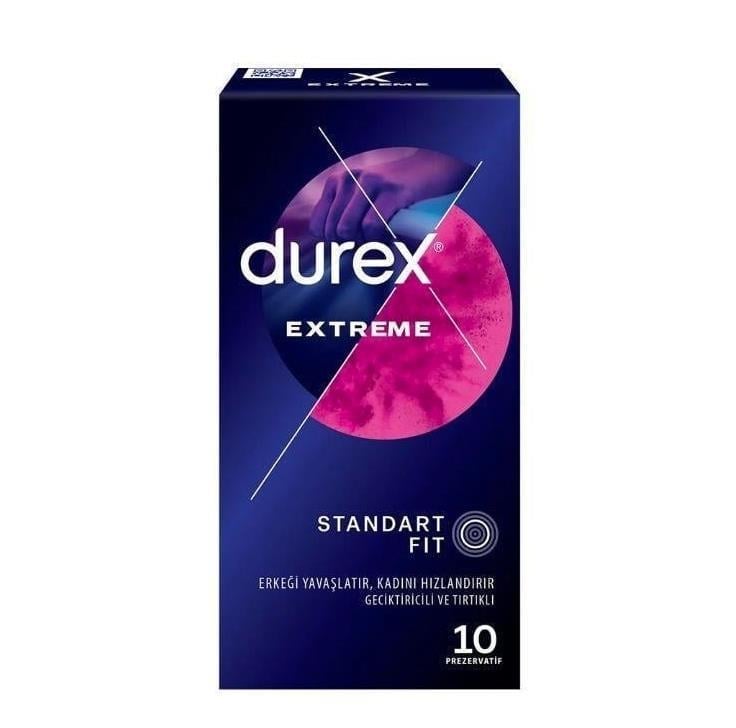 Durex Mutual Pleasure Condoms Designed for Him & Her- 10 Pieces