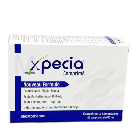 Xpecia FOR MEN ANTI HAIR LOSS DHT BLOCKER NEW HAIR GROWTH FORMULA 60 TABLETS