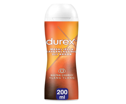 Durex Play Massage 2 in 1 Lubricant, Sensual, Ylang Ylang- 200ml